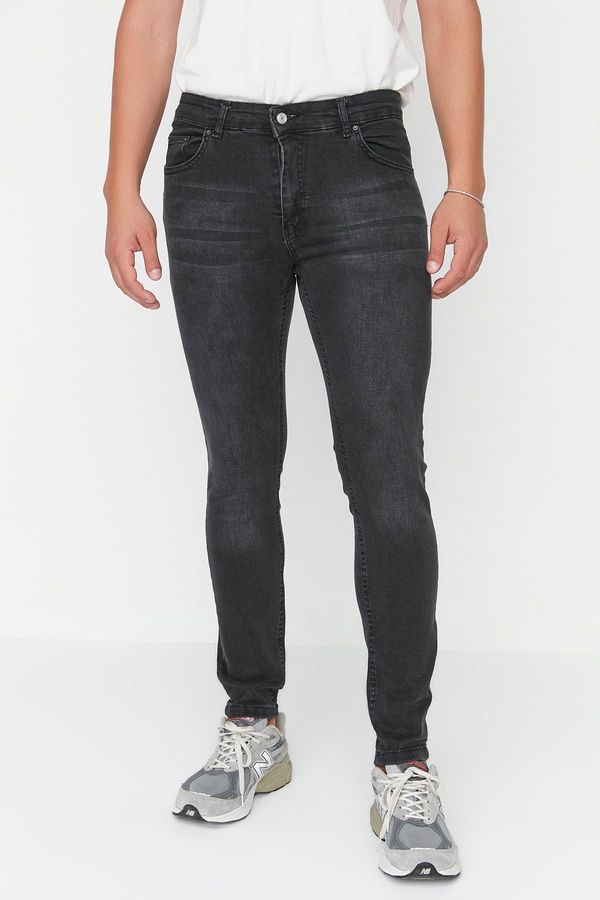 Trendyol Trendyol Men's Anthracite Flexible Fabric Skinny Fit Jeans Jeans