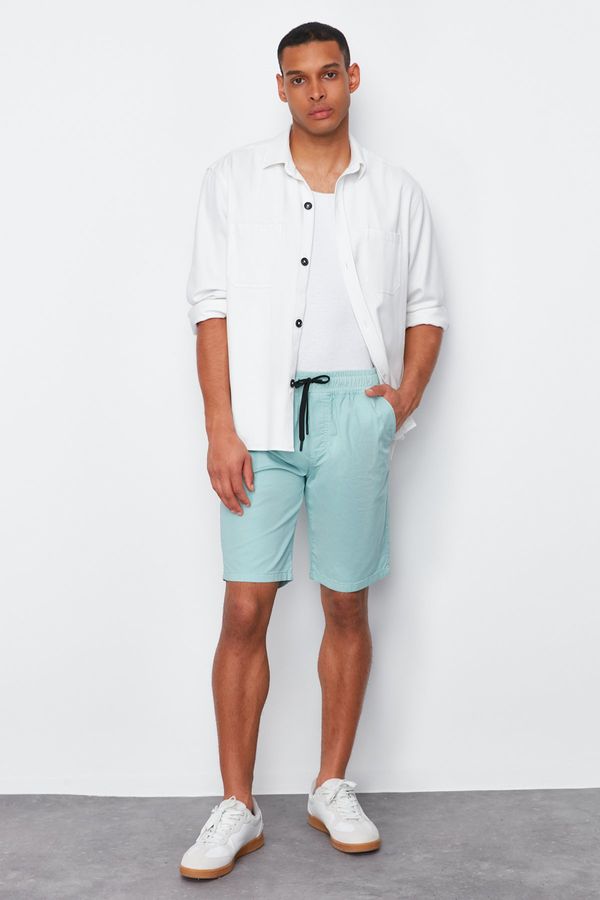 Trendyol Trendyol Mint Color Regular Shorts