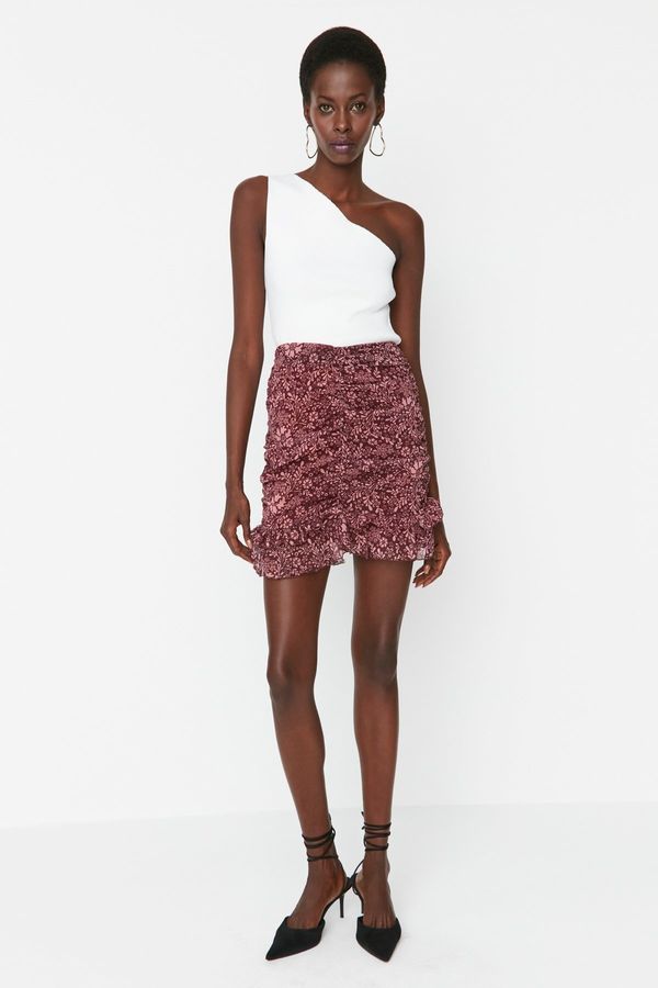 Trendyol Trendyol Multi Colored Ruffle Skirt