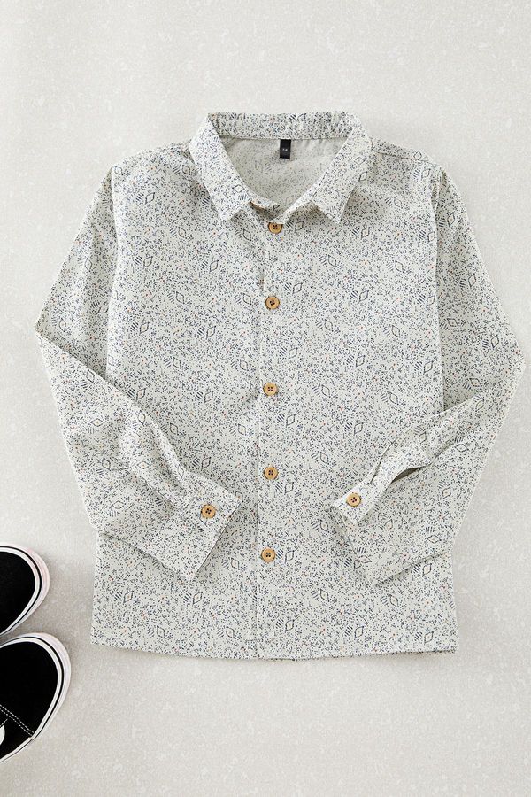 Trendyol Trendyol Multicolored Boy's Long Shirt