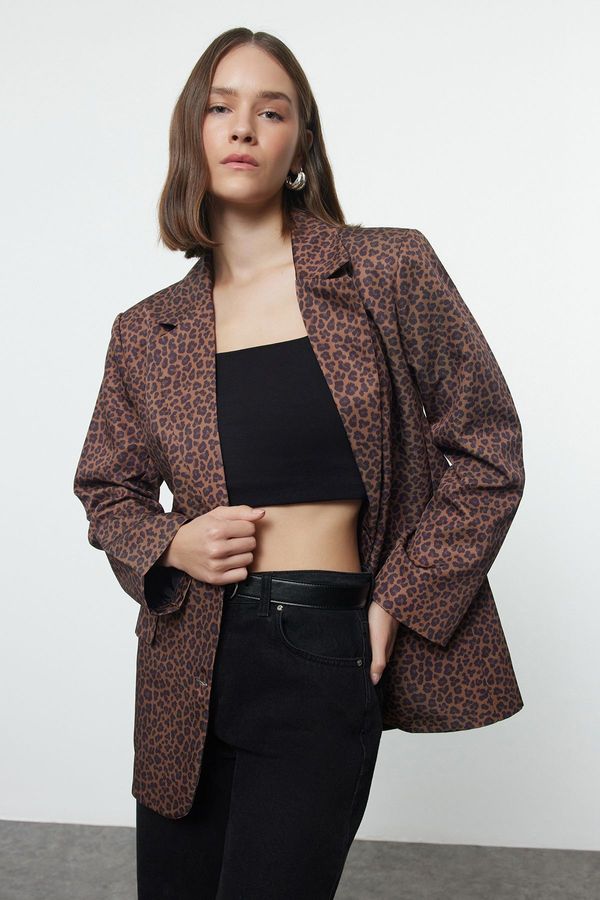 Trendyol Trendyol Multicolored Woven Blazer Jacket