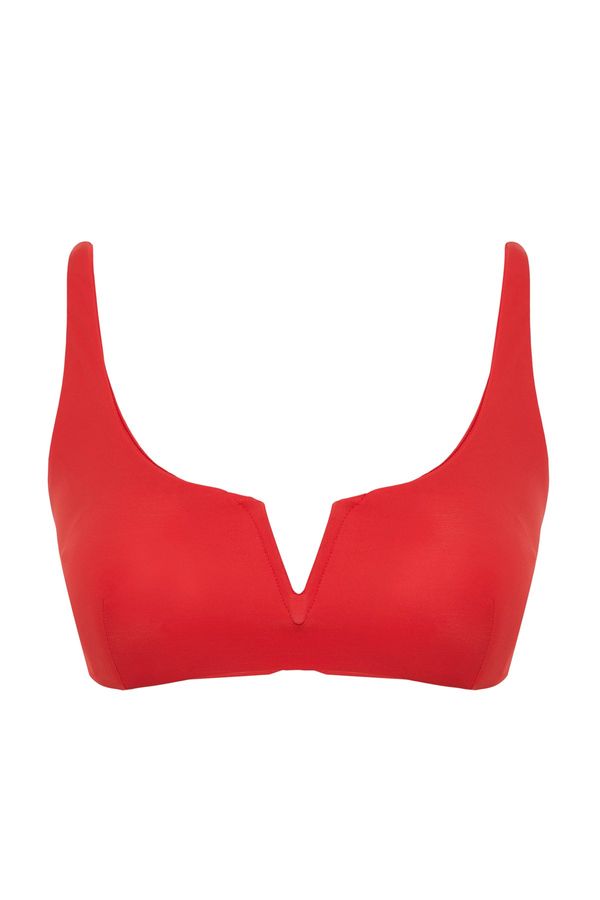 Trendyol Trendyol Red Bralette Bikini Top