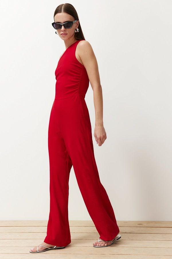 Trendyol Trendyol Red Maxi Jumpsuit