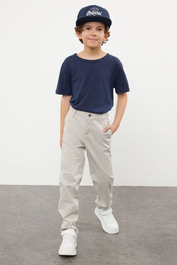 Trendyol Trendyol Stone Boy Regular Chino Woven School Trousers