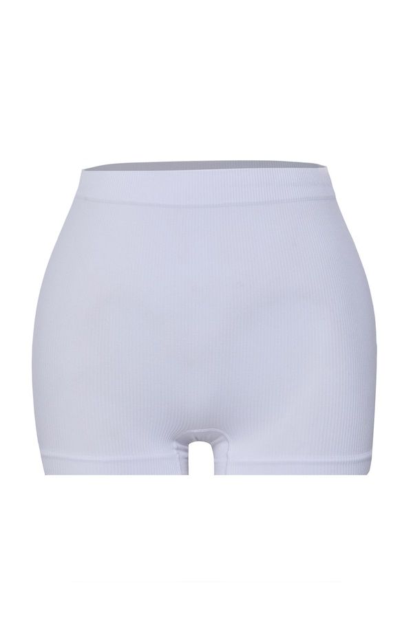 Trendyol Trendyol White Seamless Boxer Knitted Briefs