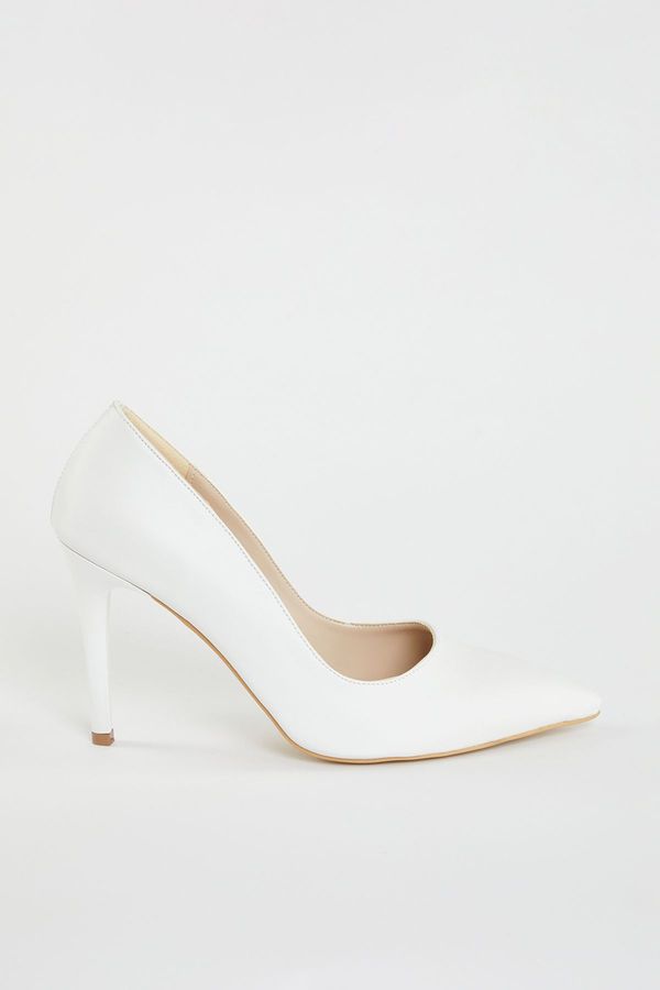 Trendyol Trendyol White Stiletto Women's Heeled Shoes