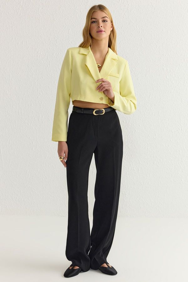 Trendyol Trendyol Yellow Blazer Jacket