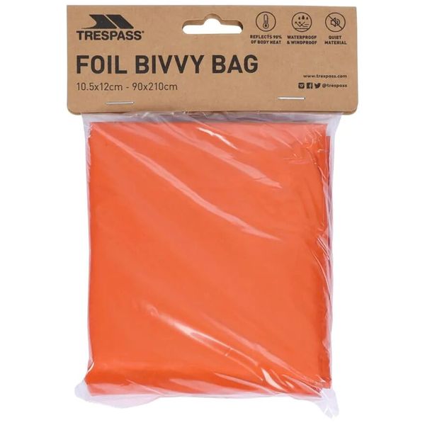 Trespass Trespass Hotpocket Emergency Foil Bivvy Bag Bivouac Bag