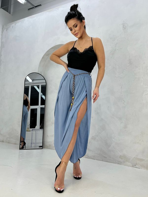 Och Bella Trousers blue Och Bella BI-81378.steelblue