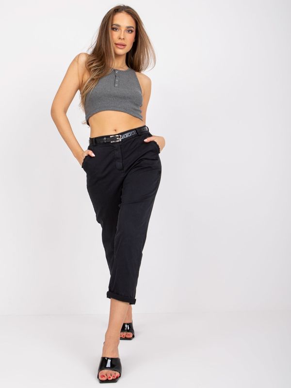 Italy Moda Trousers-DHJ-SP-3507.39P-black