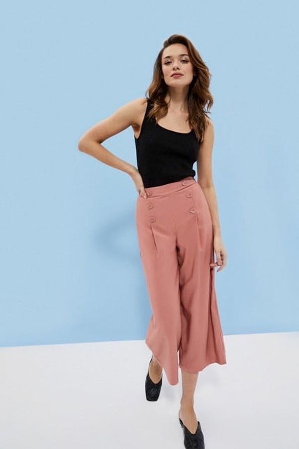 Moodo Trousers made of smooth viscose