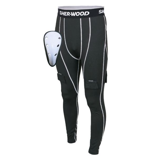 SHER-WOOD Trousers with jockstrap Sher-Wood Compression Jock Pant SR, S