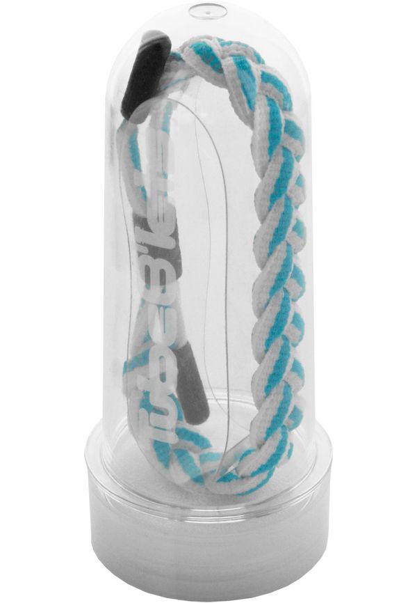 TUBELACES TubeBlet wht/neonblue