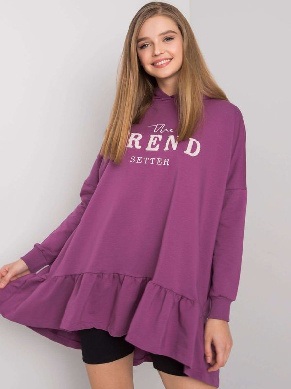 FANCY Tunic-FA-TU-7369.41X-Dark Purple