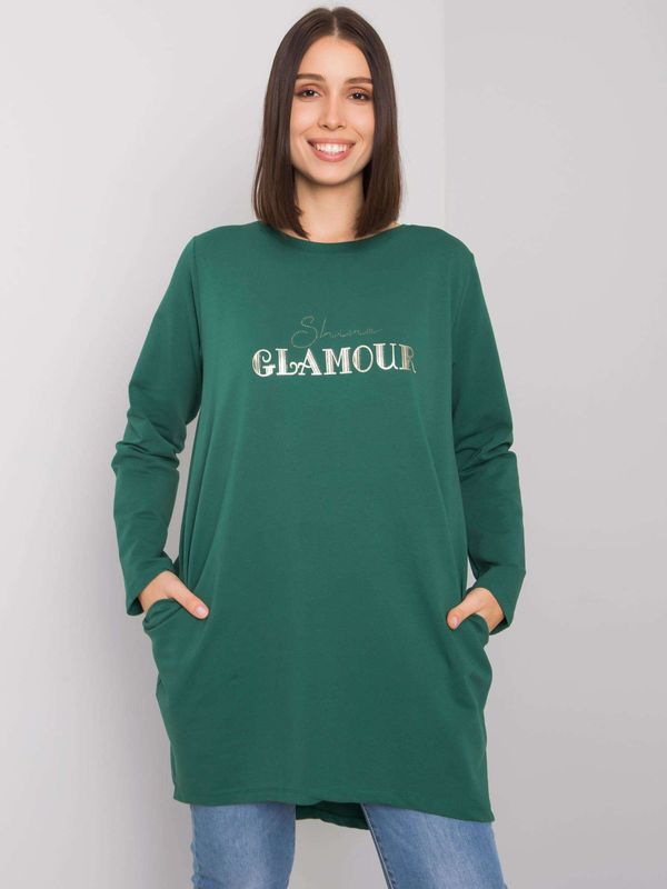 RELEVANCE Tunic-RV-TU-7277.76P-Dark Green