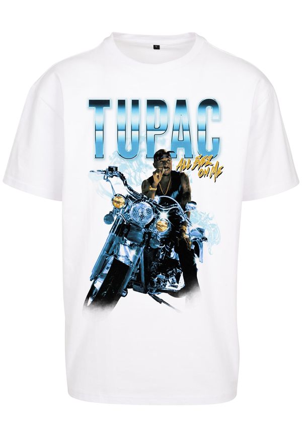 MT Men Tupac All Eyez On Me Anniversary Oversize T-Shirt White