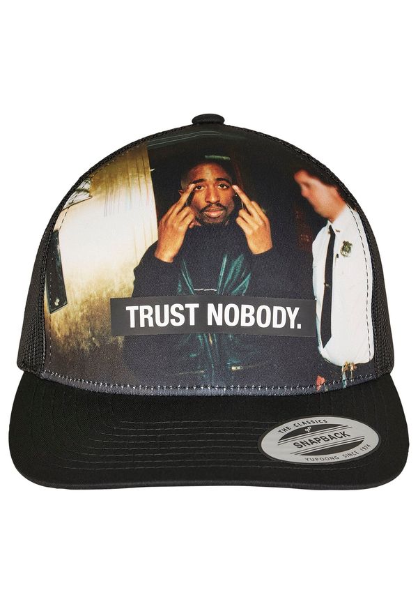Mister Tee Tupac Trust Nobody Retro Trucker Black