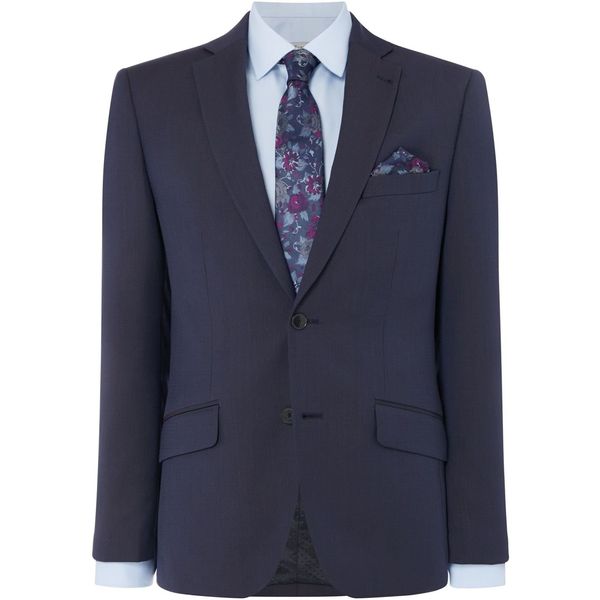 Turner and Sanderson Turner and Sanderson Sanders Slim Fit Twisted Twill Suit Jacket