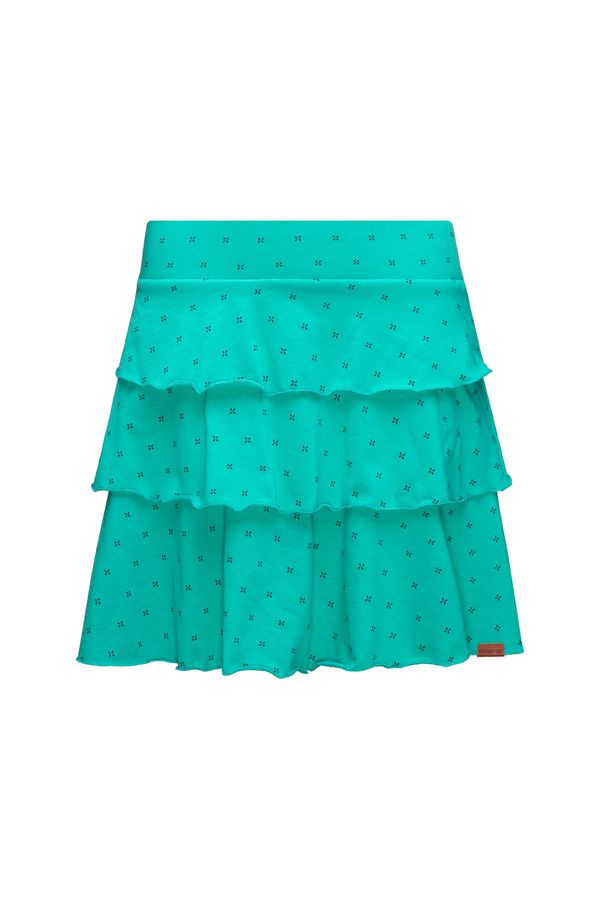 SAM73 Turquoise girls' patterned skirt SAM 73