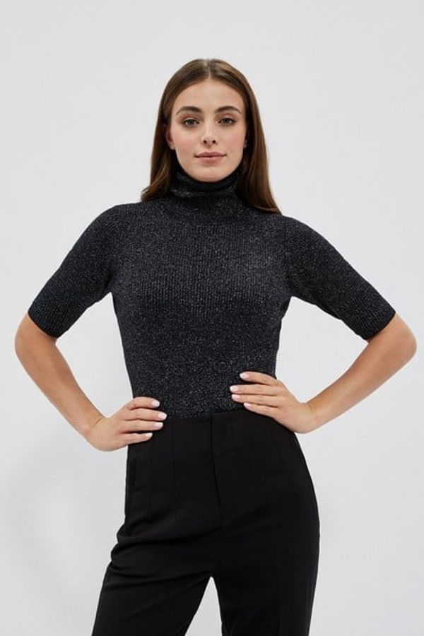 Moodo Turtleneck with metal thread