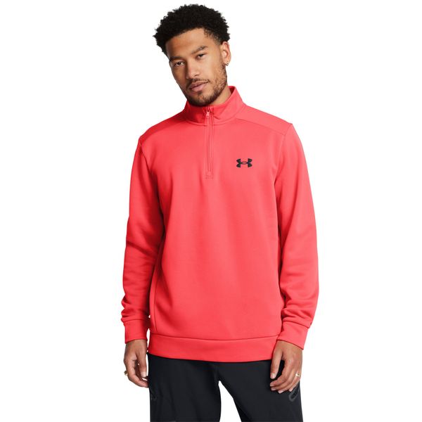 Under Armour UA Armour Fleece 1/4 Zip-RED