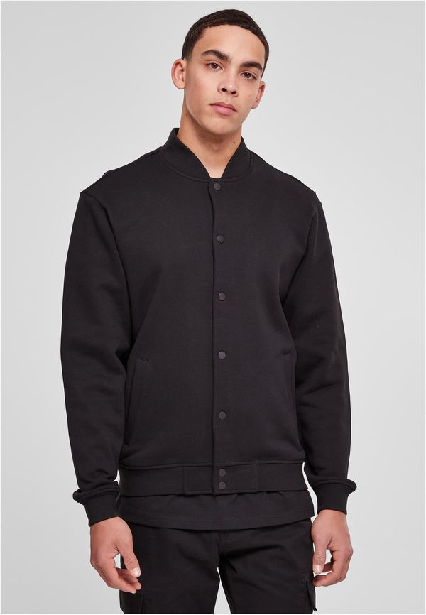 UC Men Ultra Heavy Solid College Jacket Black