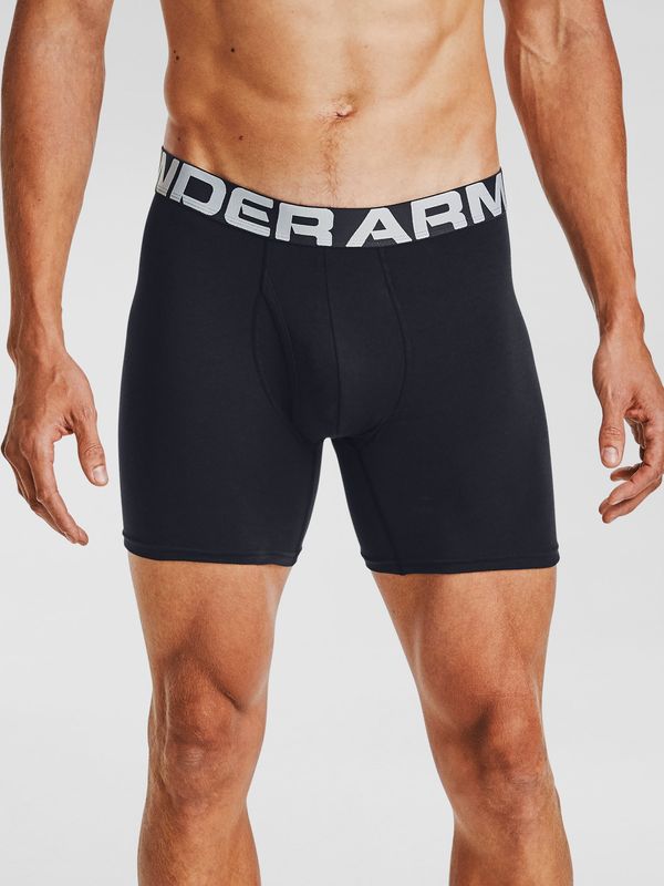 Under Armour Under Armour Boxers UA Charged Cotton 6in 3 Pack-BLK - Men