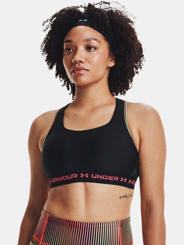 Under Armour Under Armour Bra UA Crossback Mid Q3 80s-BLK - Women