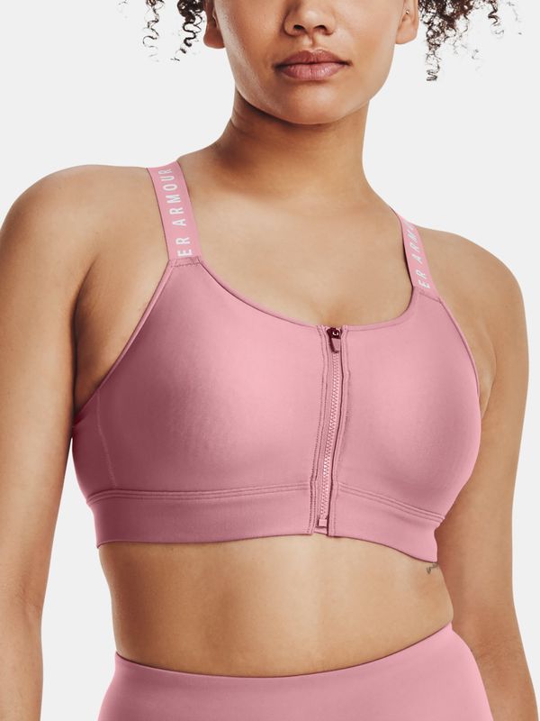 Under Armour Under Armour Bra UA Infinity High Bra Zip-PNK - Women