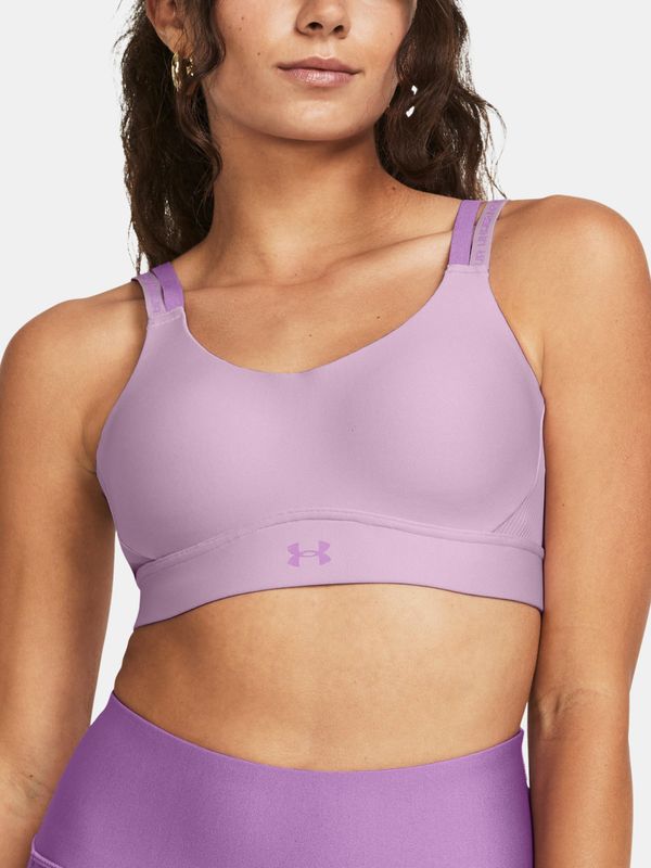 Under Armour Under Armour Bra UA Infinity Mid 2.0 Rib Bra-PPL - Women