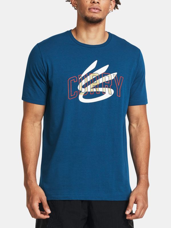 Under Armour Under Armour Curry Champ Mindset Tee-BLU T-Shirt - Men's