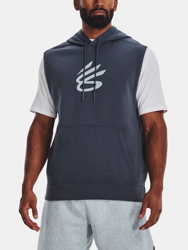 Under Armour Under Armour Curry Fleece Sweatshirt SLVLS Hoodie-GRY - Men's