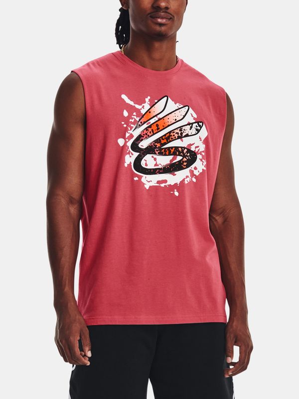Under Armour Under Armour Curry Tank Top SLVS Tee-RED - Men
