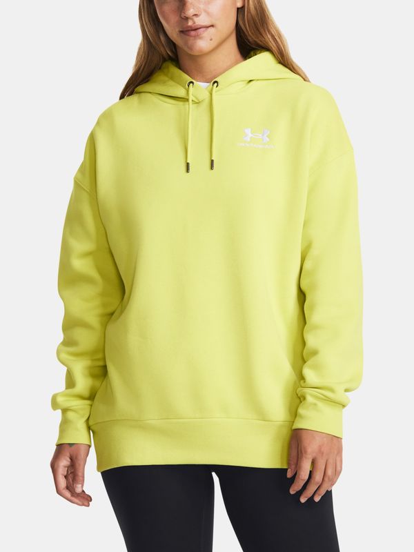 Under Armour Under Armour Essential Flc OS Hoodie-YLW - Women