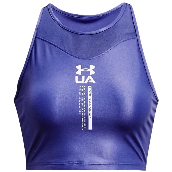 Under Armour Under Armour Iso Chill Crop Tank Tank Top - Purple, SM