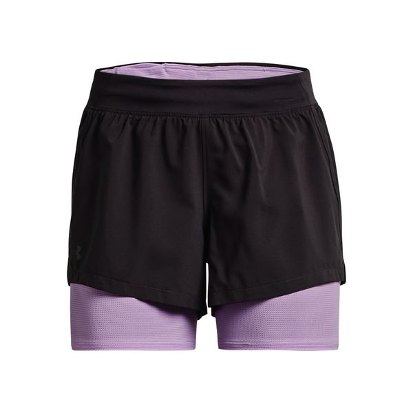 Under Armour Under Armour Iso-Chill Run 2N1 Short-GRY L Women's Shorts