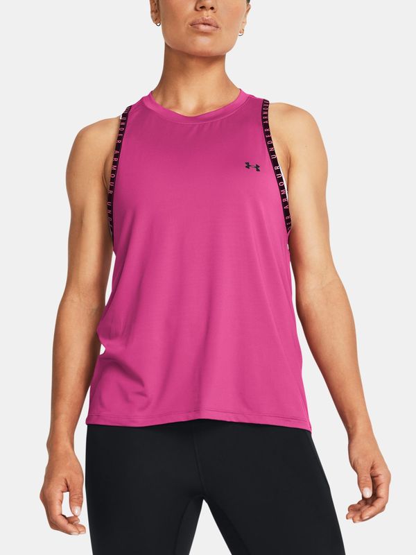 Under Armour Under Armour Knockout Novelty Tank Pink Women's Sports Tank Top