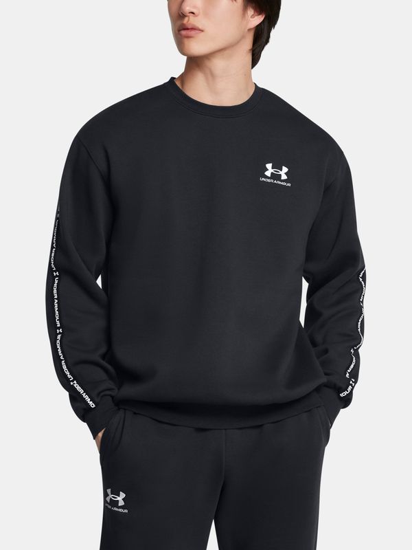 Under Armour Under Armour Men's Sweatshirt UA Icon Fleece Crew Taping - Men's