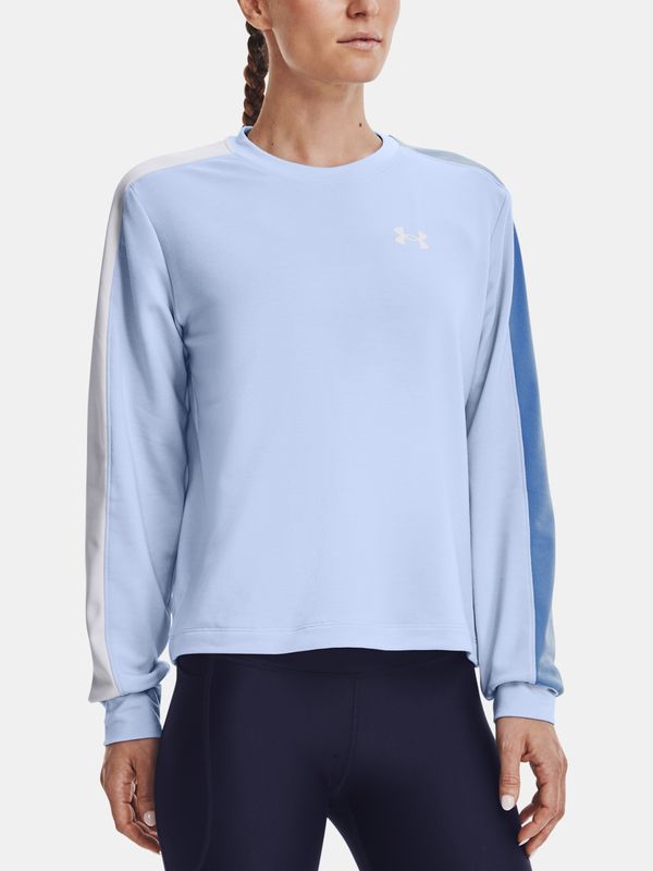 Under Armour Under Armour MIkina Rival Terry CB Crew-BLU - Women