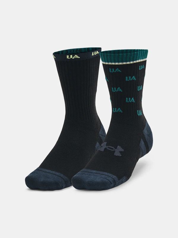 Under Armour Under Armour Perf Cotton Nov 2pk Mid Socks