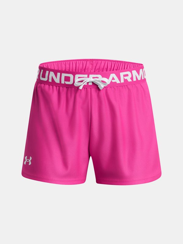 Under Armour Under Armour Play Up Solid Shorts Dark Pink Sports Shorts