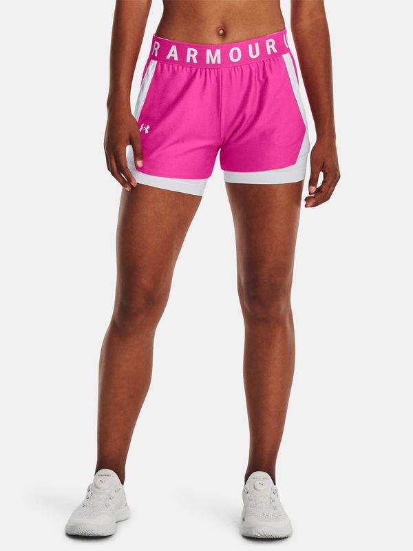 Under Armour Under Armour Shorts Play Up 2-in-1 Shorts-PNK - Women