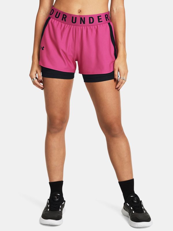 Under Armour Under Armour Shorts Play Up 2-in-1 Shorts-PNK - Women