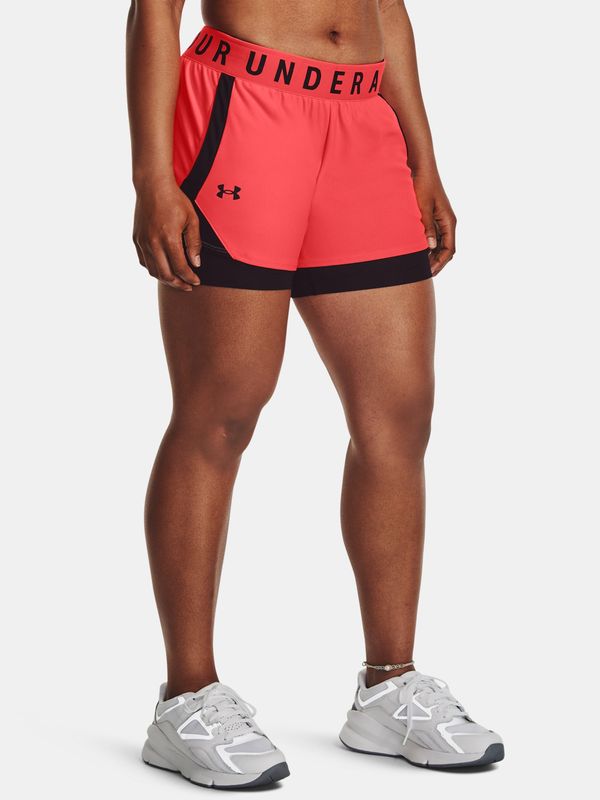 Under Armour Under Armour Shorts Play Up 2-in-1 Shorts-RED - Women