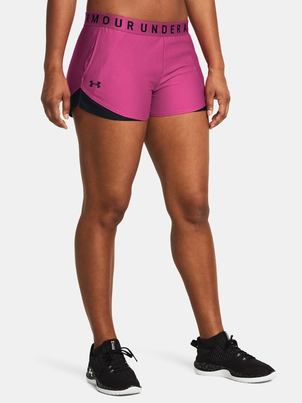 Under Armour Under Armour Shorts Play Up Shorts 3.0-PNK - Women