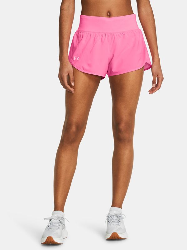 Under Armour Under Armour Shorts UA Fly By Elite 3'' Shorts-PNK - Women