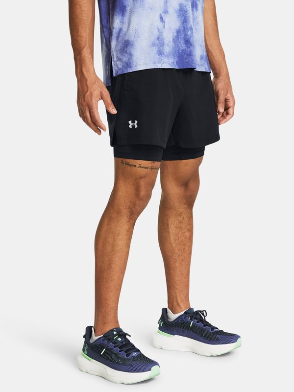 Under Armour Under Armour Shorts UA LAUNCH 5'' 2-IN-1 SHORTS-BLK - Men