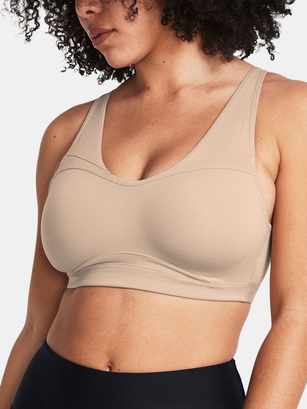 Under Armour Under Armour SmartForm Evolution Mid Beige Women's Sports Bra