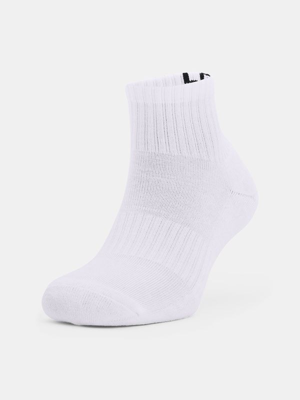 Under Armour Under Armour Socks Core QTR 3PK-WHT - unisex