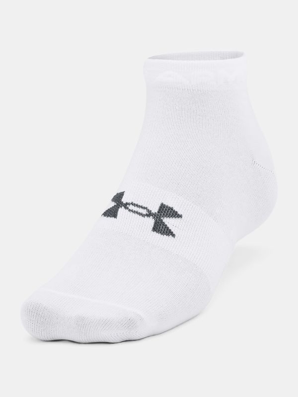 Under Armour Under Armour Socks UA Essential Low Cut 3Pk-WHT - unisex